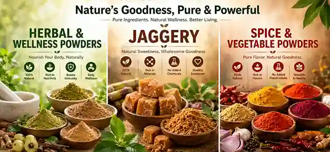 Spice & Vegetable Powders