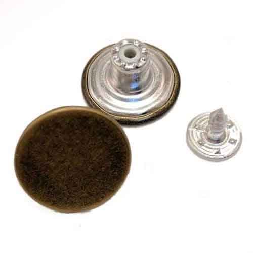 Brass Jeans Button