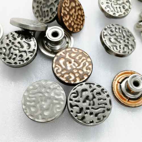 Alloy Jean Button