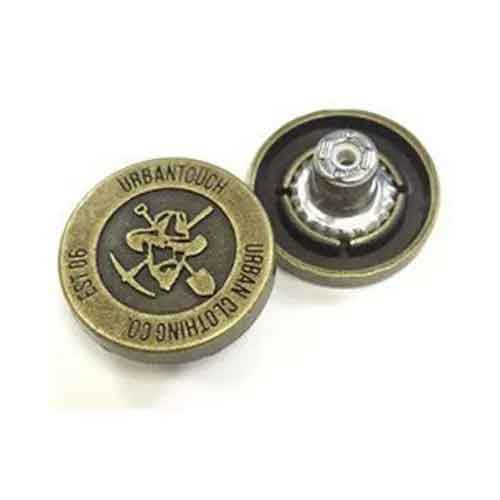 Alloy Jean Button