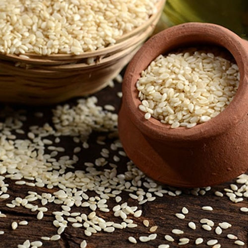 Mechanically Hulled Sesame Seeds