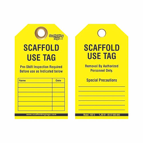 Scaffolding Tag