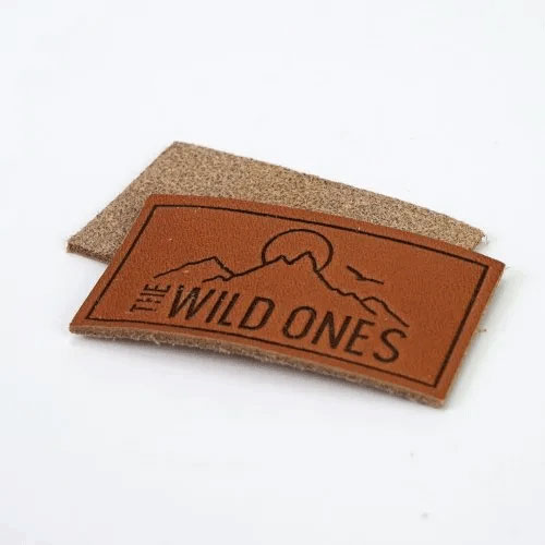 Leather Embossed Labels