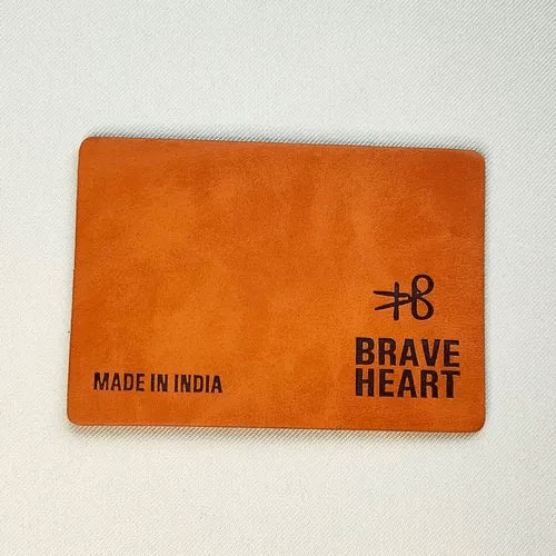 Leather Embossed Labels