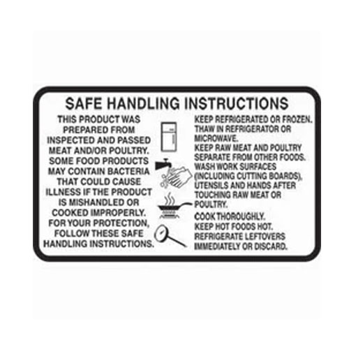Instruction Label