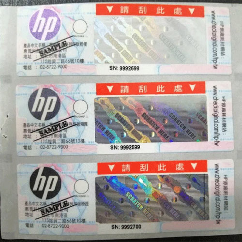 Anti Counterfeit Labels