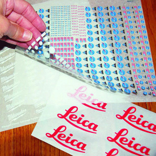 Dry Transfer Stickers