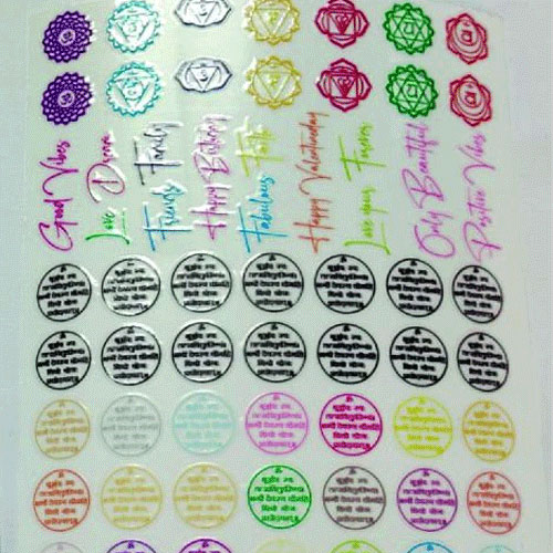 Dry Transfer Stickers