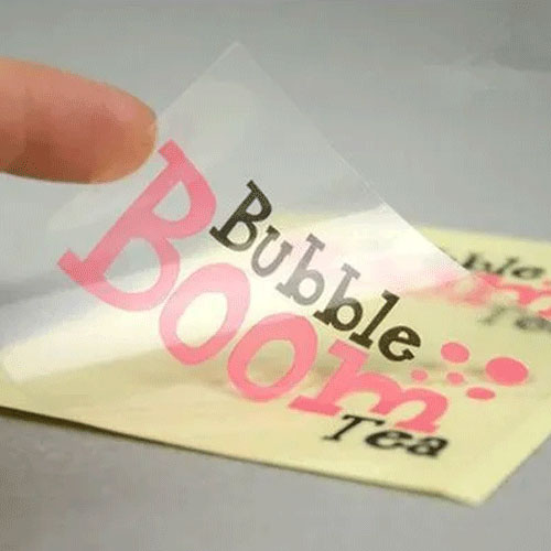 Pvc Transparent Sticker