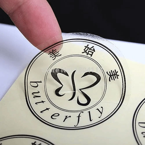 Pvc Transparent Sticker