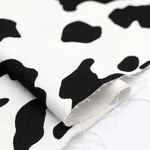 Printed Denim Fabric