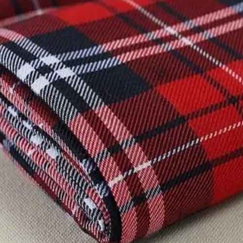 Designer Check Fabric