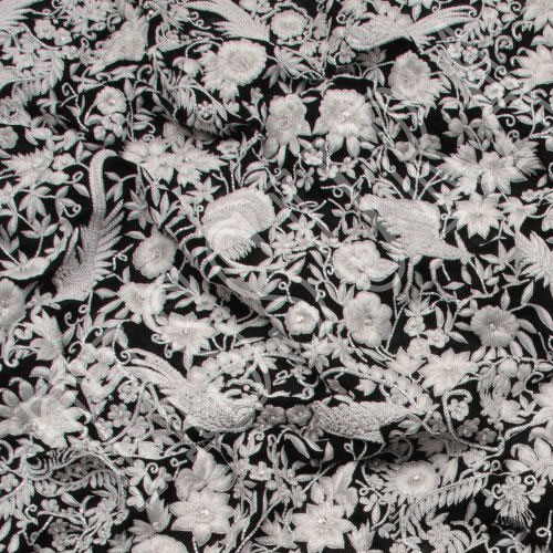 Viscose Embroidered Fabric