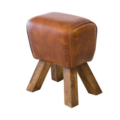 Leather Stool