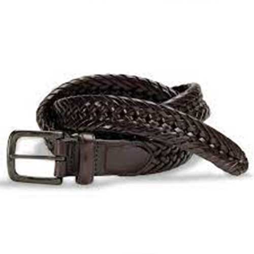 Braided Leather Belt