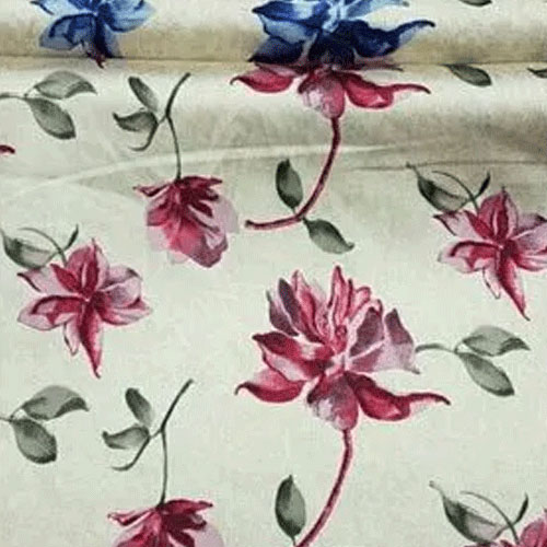 Printed Satin Fabric