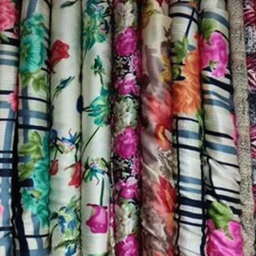 Printed Satin Fabric