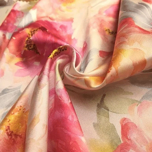 Printed Satin Fabric
