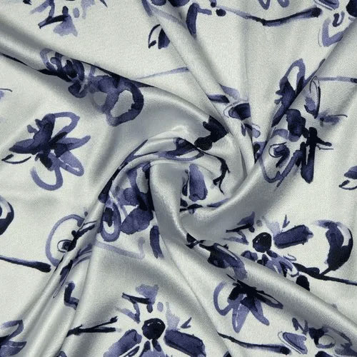 Printed Satin Fabric
