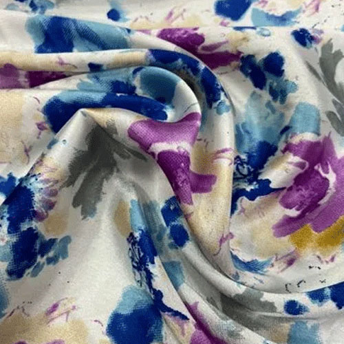 Printed Satin Fabric