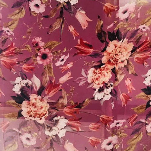 Printed Chiffon Fabric