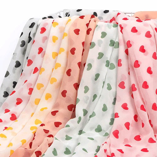 Printed Chiffon Fabric