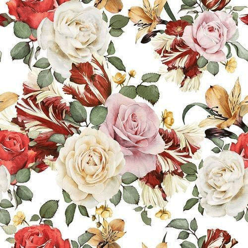 Printed Crepe Fabric