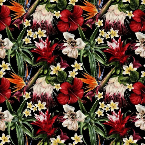 Screen Printed Fabric