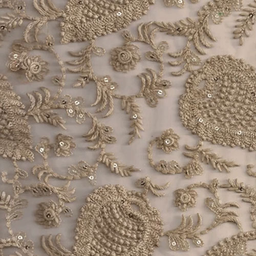Embroidered Net Fabrics