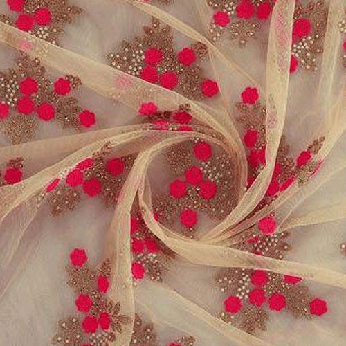 Embroidered Net Fabrics