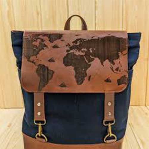 Canvas Leather Bag