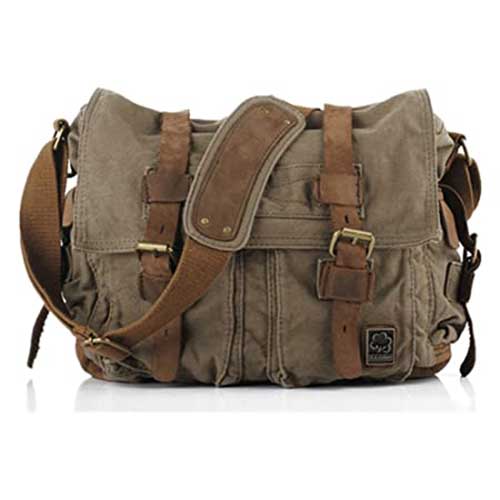 Canvas Leather Bag