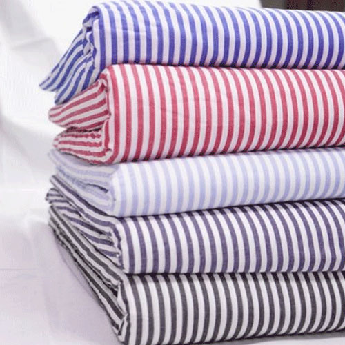 Stripe Shirting Fabric