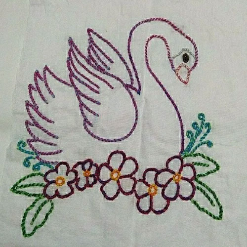 Hand Embroidered Motifs