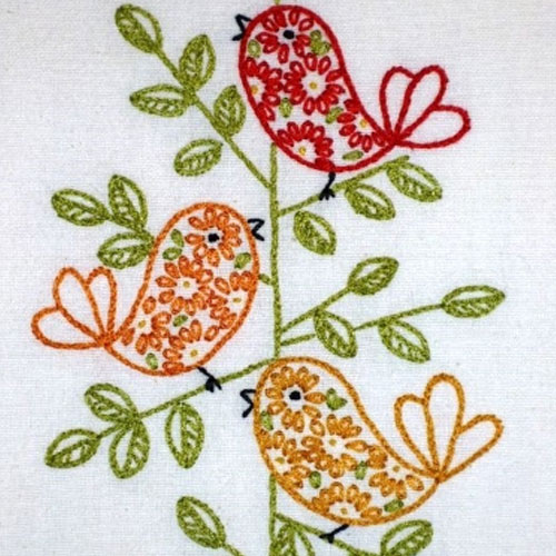 Hand Embroidered Motifs