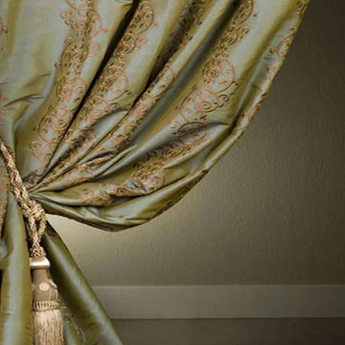 Silk Curtain Fabric
