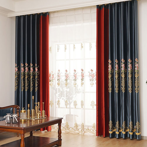 Silk Curtain Fabric
