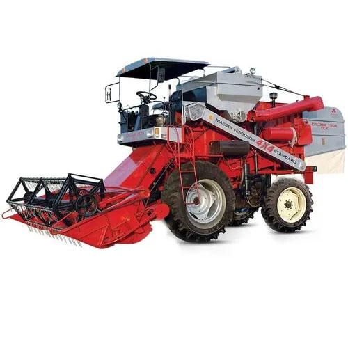 Tractor Mounted Combine Harvester