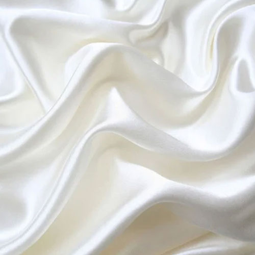 White Satin Fabric