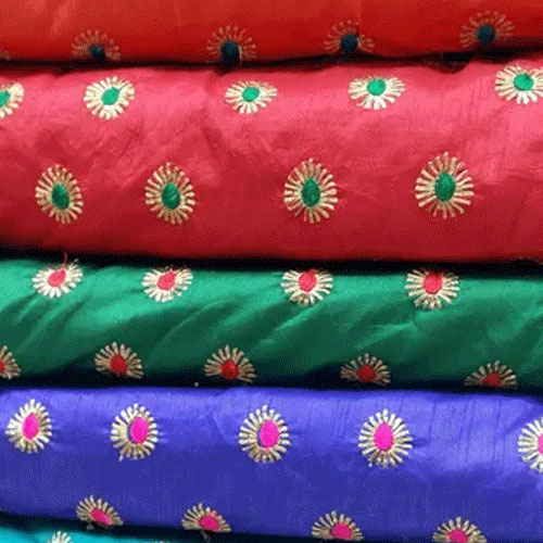 Polyester Embroidered Fabric