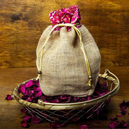 Jute Gift Pouch