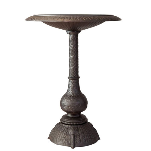 Iron Bird Bath