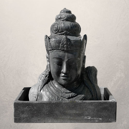 Stone Statue Fountain