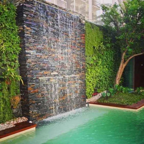 Stone Wall Fountain