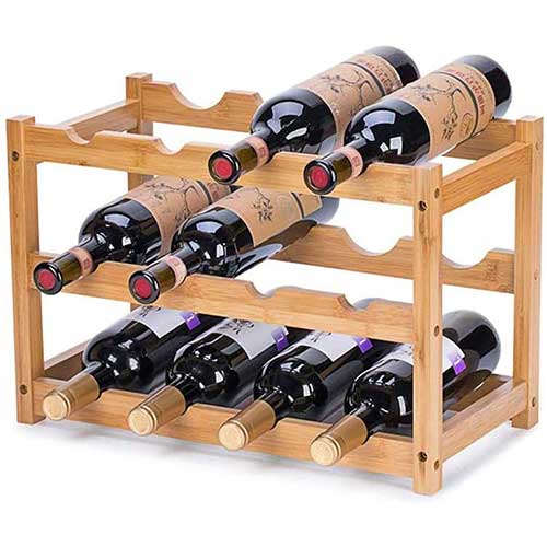 8 Bottle Wine Rack