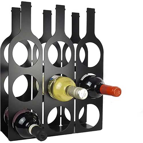 8 Bottle Wine Rack