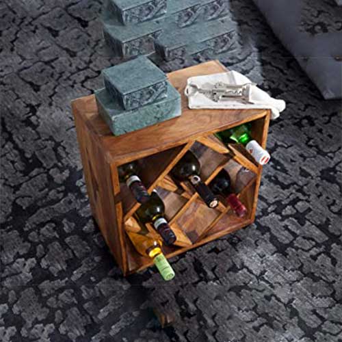 8 Bottle Wine Rack