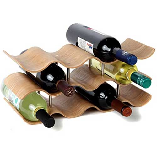 8 Bottle Wine Rack