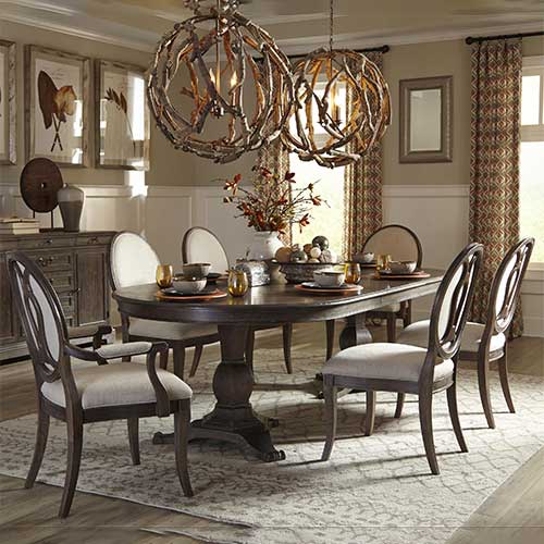 Pedestal Dining Table