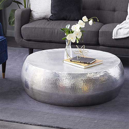Silver Coffee Table